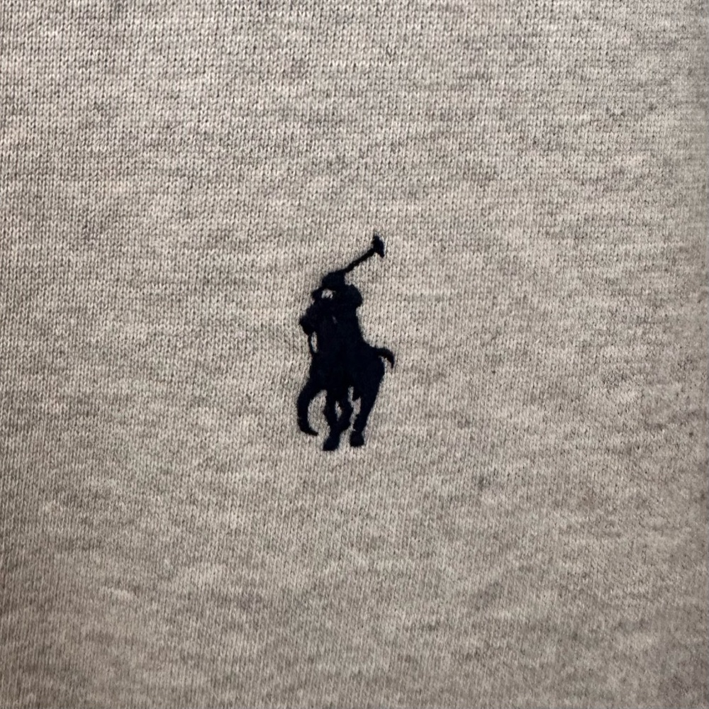 Polo Ralph Lauren Waffle Knit Hoodie Full Zip Jacket Gray Men's XLT Gray NWT - Picture 2 of 7
